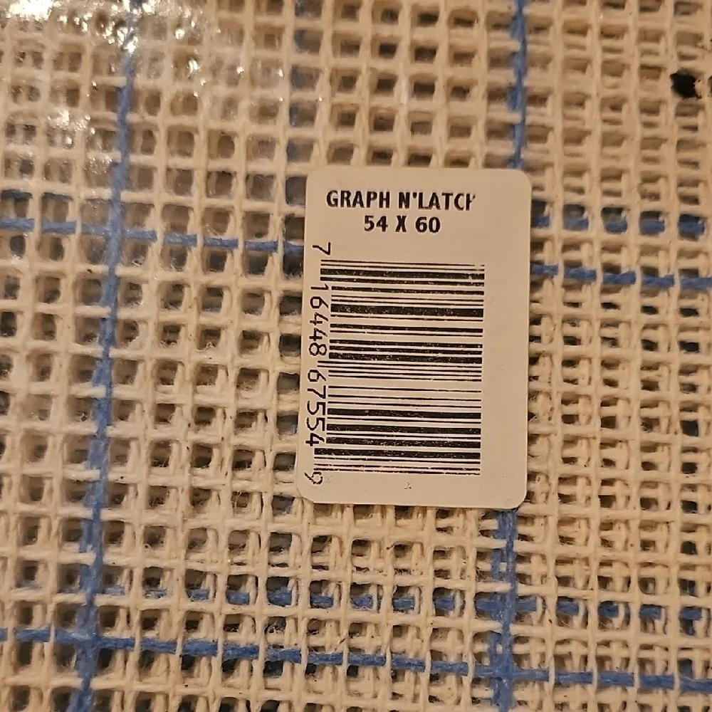M.C.G. Textiles Graph 'N Latch Rug Canvas